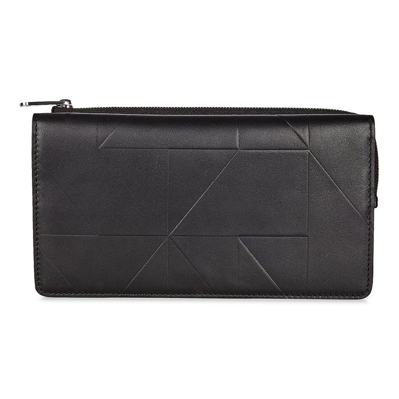 Women ECCO GEOMETRIK - Wallets Black - India YOLQGA089